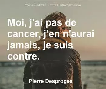 Citation de Pierre Desproges