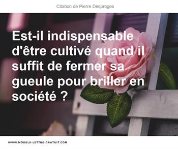 Citations Pierre Desproges