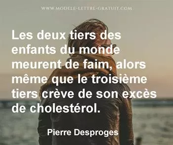 Citation de Pierre Desproges