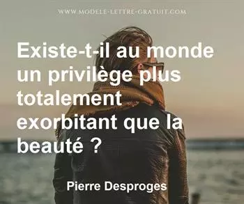 Citation de Pierre Desproges