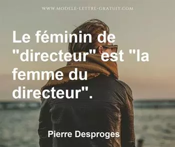 Citation de Pierre Desproges
