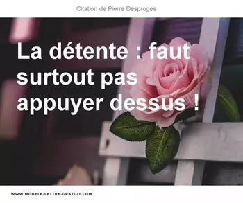 Citations Pierre Desproges