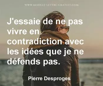 Citation de Pierre Desproges