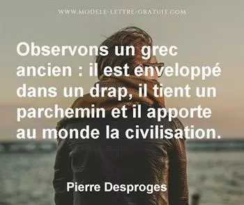 Citation de Pierre Desproges