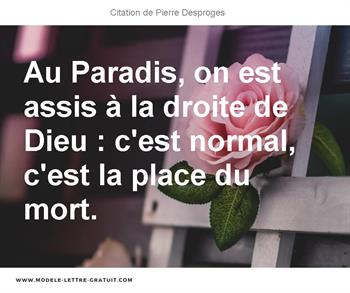 Citations Pierre Desproges