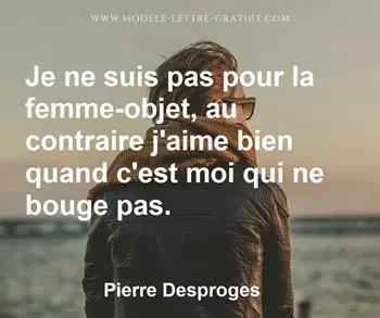 Citation de Pierre Desproges