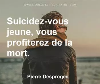 Citation de Pierre Desproges