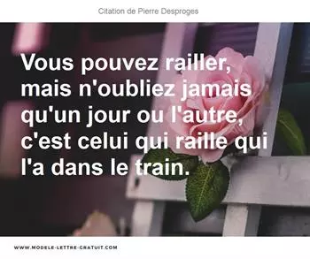 Citations Pierre Desproges