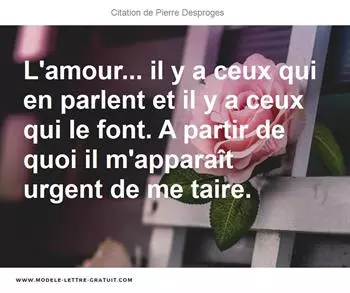 Citations Pierre Desproges