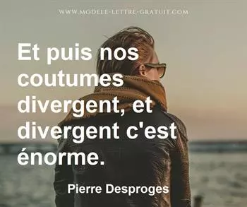 Citation de Pierre Desproges