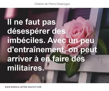 Citations Pierre Desproges