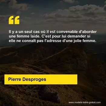 Citation Pierre Desproges