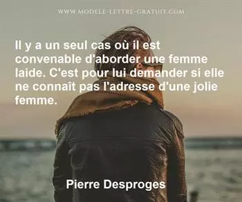 Citation de Pierre Desproges