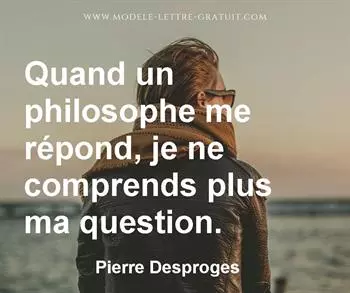 Citation de Pierre Desproges