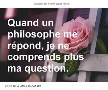 Citations Pierre Desproges