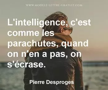 Citation de Pierre Desproges