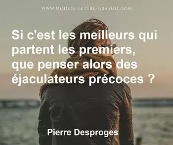 Citation de Pierre Desproges