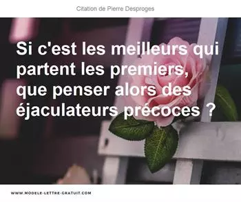 Citations Pierre Desproges