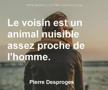Citation de Pierre Desproges
