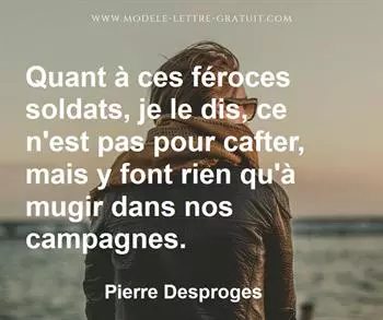 Citation de Pierre Desproges