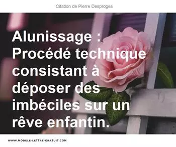 Citations Pierre Desproges
