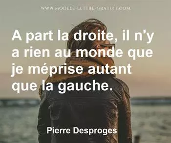 Citation de Pierre Desproges