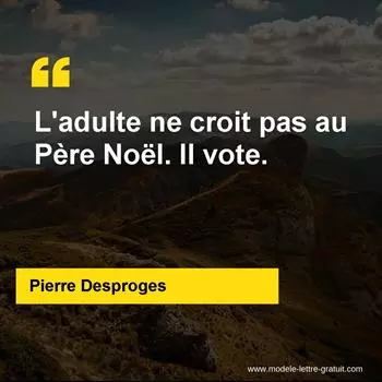 Citation Pierre Desproges