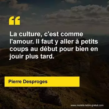 Citation Pierre Desproges