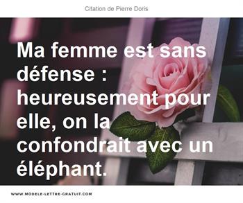 Citations Pierre Doris