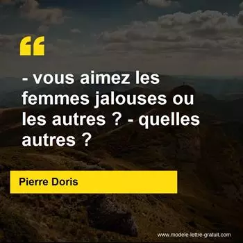 Citation Pierre Doris