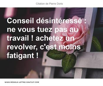 Citations Pierre Doris
