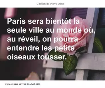 Citations Pierre Doris