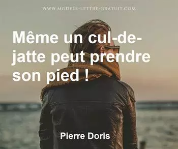 Citation de Pierre Doris