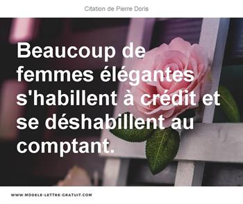 Citations Pierre Doris