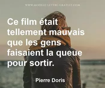 Citation de Pierre Doris