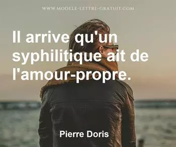 Citation de Pierre Doris