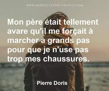 Citation de Pierre Doris