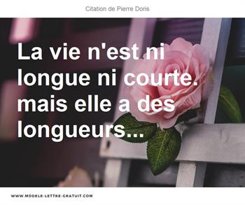 Citations Pierre Doris