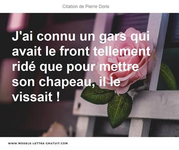 Citations Pierre Doris