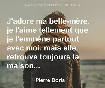 Citation de Pierre Doris