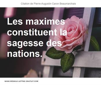 Citations Pierre-Augustin Caron Beaumarchais