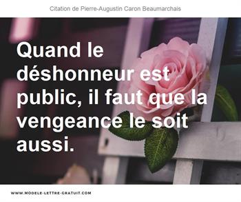 Citations Pierre-Augustin Caron Beaumarchais