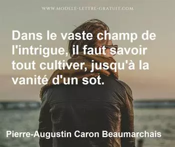 Citation de Pierre-Augustin Caron Beaumarchais