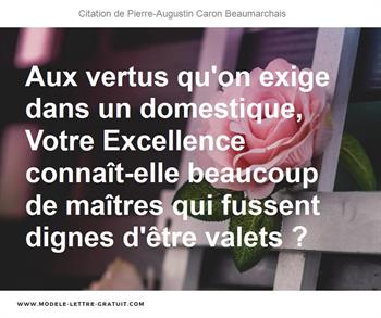 Citations Pierre-Augustin Caron Beaumarchais