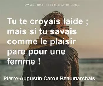 Citation de Pierre-Augustin Caron Beaumarchais