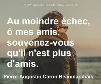 Citation de Pierre-Augustin Caron Beaumarchais