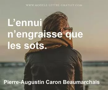 Citation de Pierre-Augustin Caron Beaumarchais