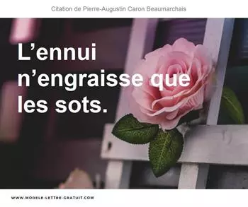 Citations Pierre-Augustin Caron Beaumarchais