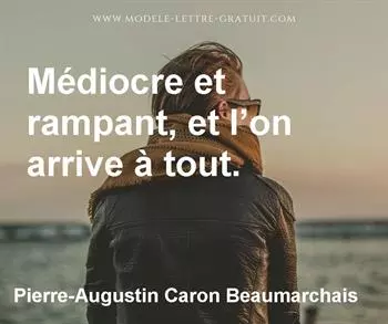 Citation de Pierre-Augustin Caron Beaumarchais