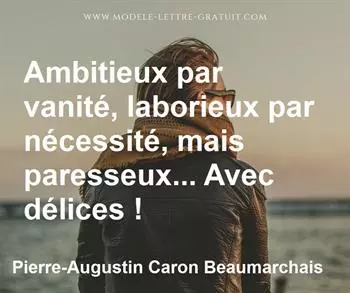 Citation de Pierre-Augustin Caron Beaumarchais